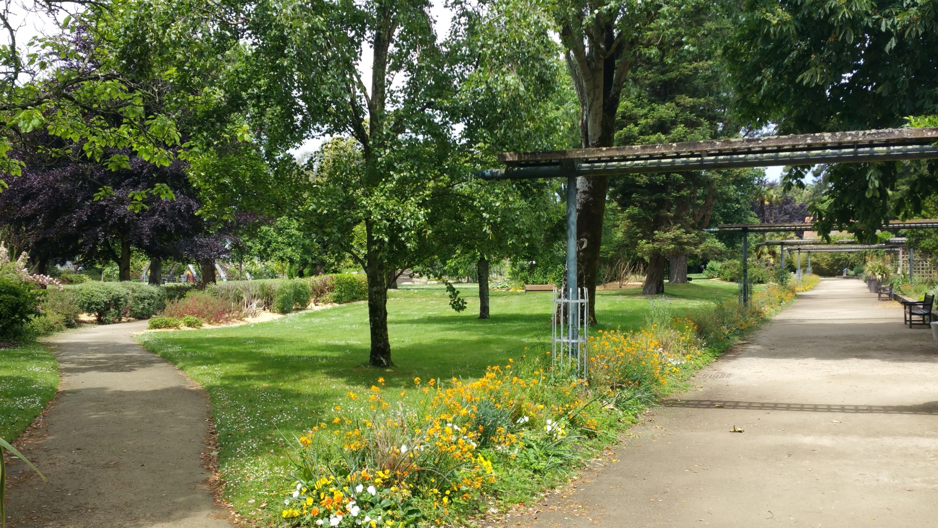 Jardin des plantes &agrave; Saint-Nazaire 